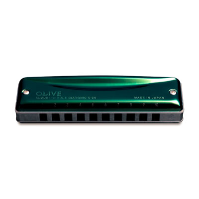 Сузуки хармоника 10-пластинная HarMonica OLIVE (регулировка G)