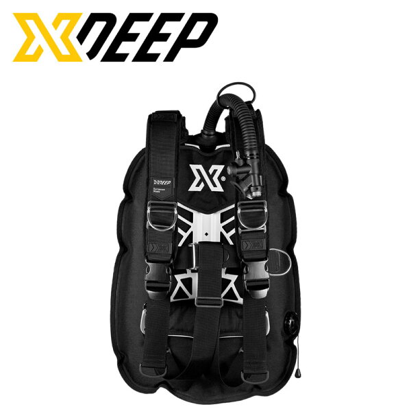 XDEEP NX GHOST Deluxe BCD — погружной компенсатор плавучести, задний монтаж, технический флотинг, дайв‑дайвинг, жёсткая отделка