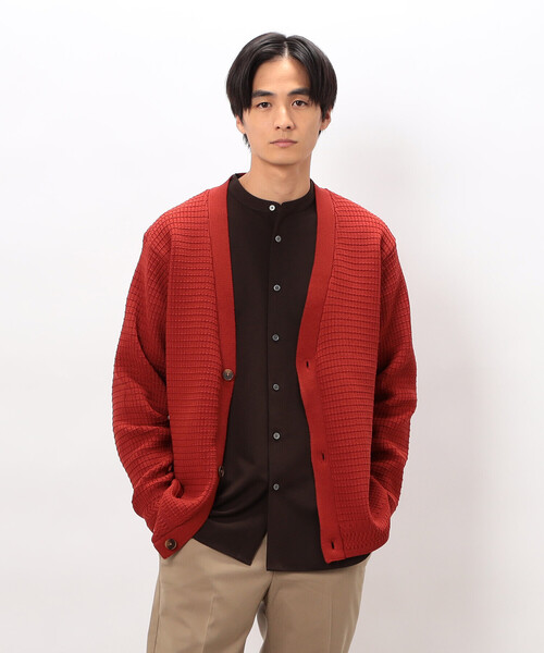 Waffle Cardigan