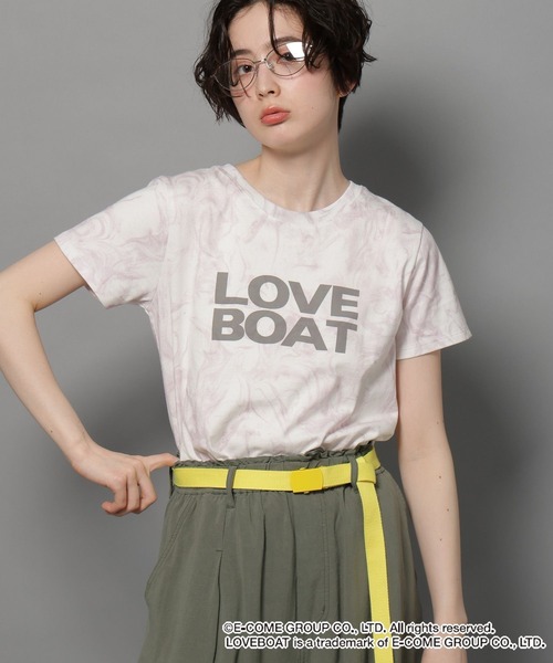 [LOVEBOAT] Коллаборационная футболка T-shirt