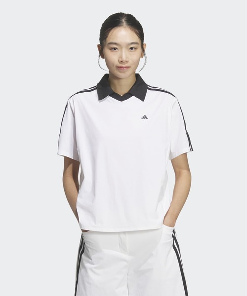 Sleeve Stripes Woven Woven Half‑sleeve Shirt [adidas Golf] — поло для гольфа