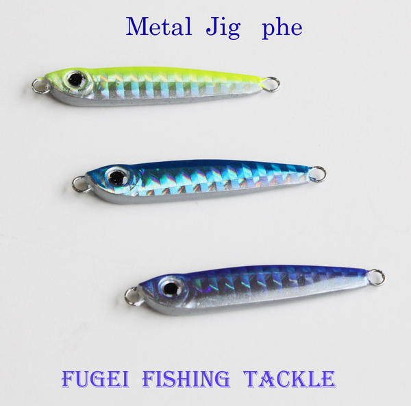 Приманка тяжёлая 8g / длина 45mm металлическая джиг‑головка, 12 шт., Hard Lure Jig R12 phew08‑12