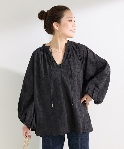 Overshirt / Tattoo Skipper Blouse — оверсайз рубашка с тату-скриптер принтом