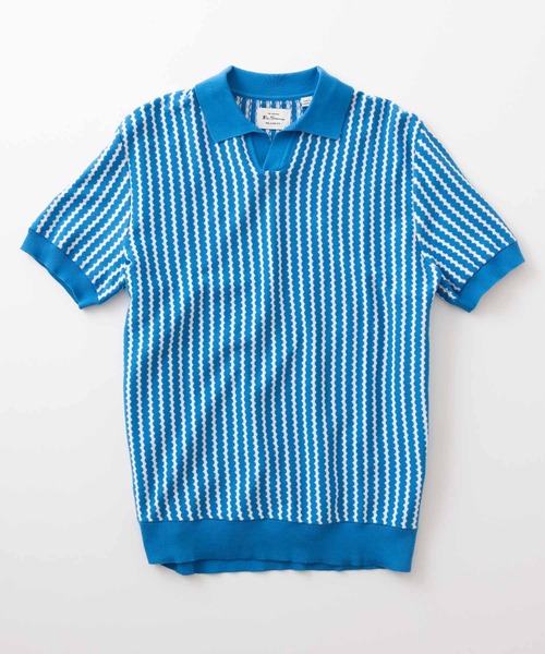 вартовый вязаный поло (Vertical Knit Polo)