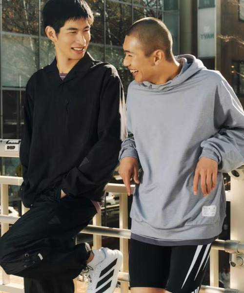 DAY//0 SWEAT PARKA / RUN SWEAT HOODIE U / adidas (адидас худи)