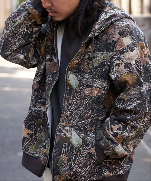 Denim Canvas Full Zip Parka — джинсовая парка на молнии