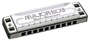 TOMBO 10 Holes Harmonica — очень хорошее среднее состояние, модель 1710Bm (антикварная)