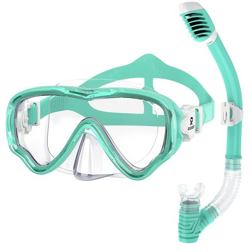 RIOROO — детский купальный костюм Goggles, детский цельный купальник с маской, усиленное стекло, широкое поле зрения, простая регулировка, UV‑защита, против тумана, водонепроницаемый