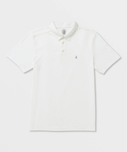 [VOLCOM] Banger Short Sleeve Polo Shirt — поло с коротким рукавом, логотип Volcom