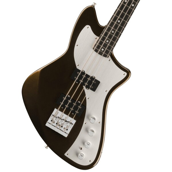 Fender American Ultra II Meteora Bass — накладка Ebony, цвет Texas Tea (новая, фирменная окраска)