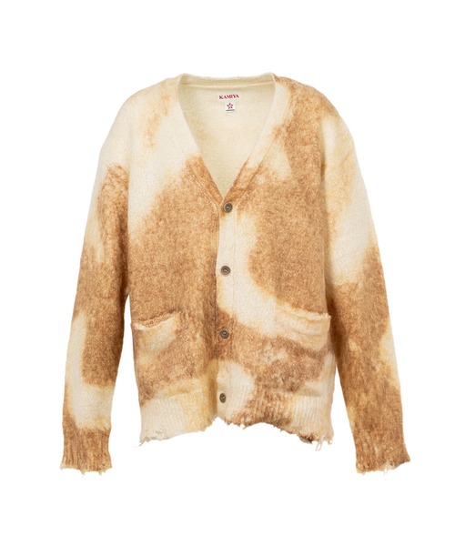 Distressed Mohair Knit Cardigan — кардиган из мохера с эффектом потертости