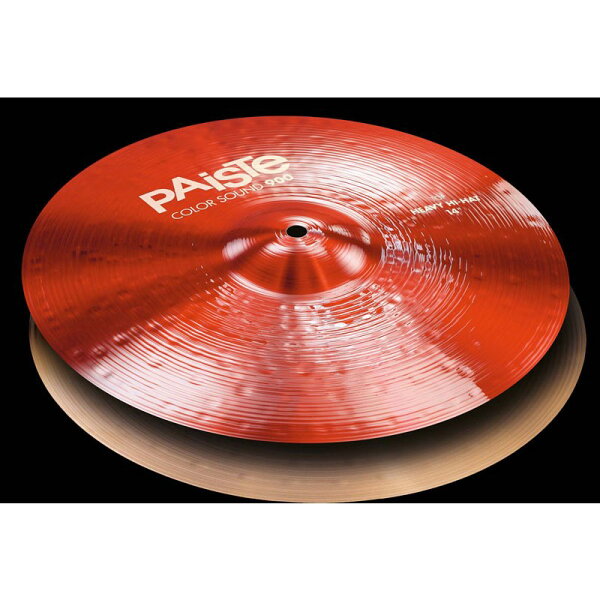 Color Sound 900 Red Heavy HiHat 14" пар PAiSTe (новинка)