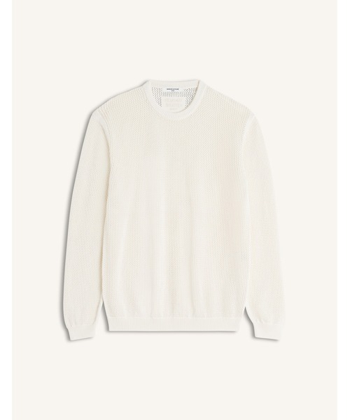 Open Knit Cotton Jumper — джемпер из открытого трикотажа, хлопок