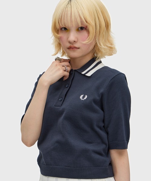 Bold Twin Tipped Knitted Shirt — вязаная рубашка с двойной окантовкой