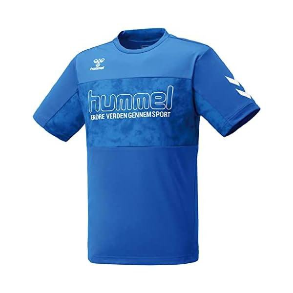 Графическая футбольная футболка hummel HAP4156 — королевский синий, размер 63, гандбольная