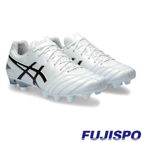Asics DS Light Pro футбольные бутсы — бело‑чёрные (1103A095‑101), профессиональные бутсы для натурального и искусственного газона