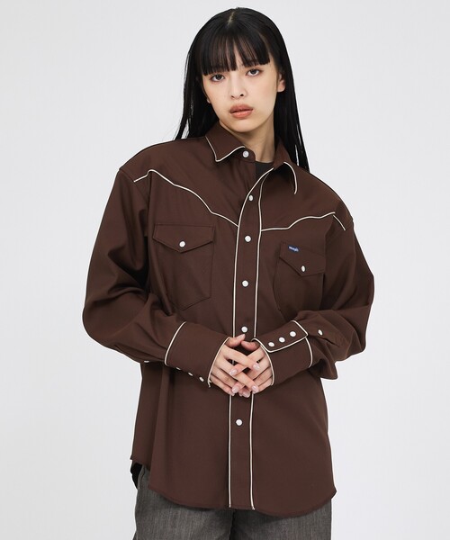 Wrangler W12116 Western shirts — вестерн‑рубашка унисекс