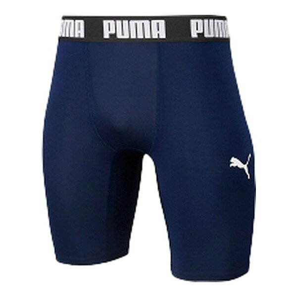 PUMA футболка для футбола 656334, компрессионные юниорские шорты, 130 размер, пикао×PUMA белый