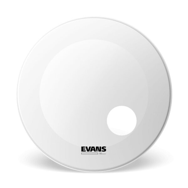 Пластик барабана EVANS BD18RGCW/18 дюймов, EQ3 Resonant Bass, белая покрышка [Evans EQ3 Resonant CTD] *