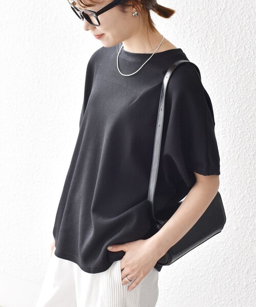 SHIPS any: футболка WAFFLE WIDE TEE (машинная стирка: да)