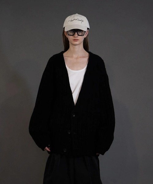 my beautiful landlet — RIB KNIT VOLUME кардиган