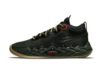 Баскетбольные кроссовки Nike Air Zoom G.T. Run EP — зеленый/коричневый