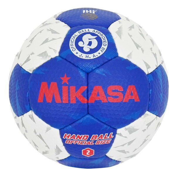 Гандбольный мяч MIKASA IHF/JHA, сертифицированный, 2-й размер (для девушек, школьников/университетов/школьных команд), HB250B-WBL, рекомендуемое давление 0.15–0.25 kgf/cm²