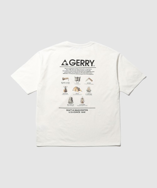 GERRY back print T‑shirt