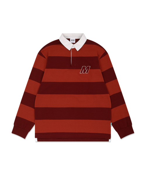 [Mmlg] M Border Rugby Shirt (красный)