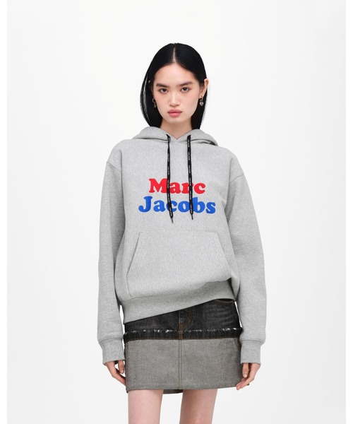 CANAL ST LOGO OVERSIZED HOODIE — худи оверсайз с логотипом Canal St (серый)