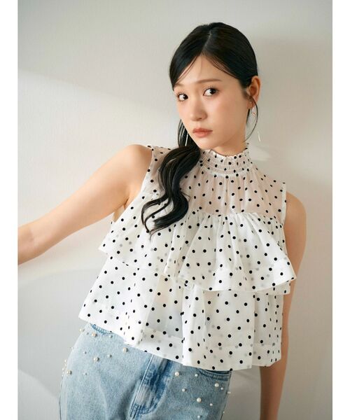 Raffle 티어드 블라우스 — многослойная блуза (Raffle Tiara Blouse)