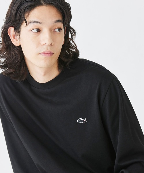 Basic Long Sleeve Rib T-Shirt / длинный рукав футболка