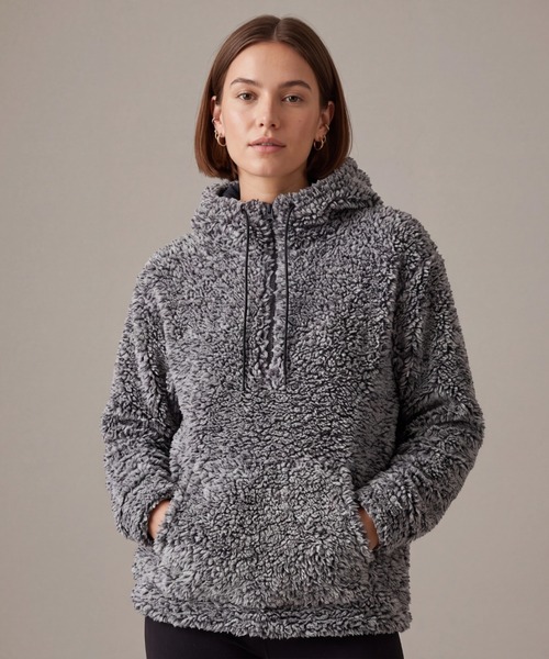 T16 CABIN FEVER by RAMATEX — Sherpa Baja Pullover Hoodie ER1934