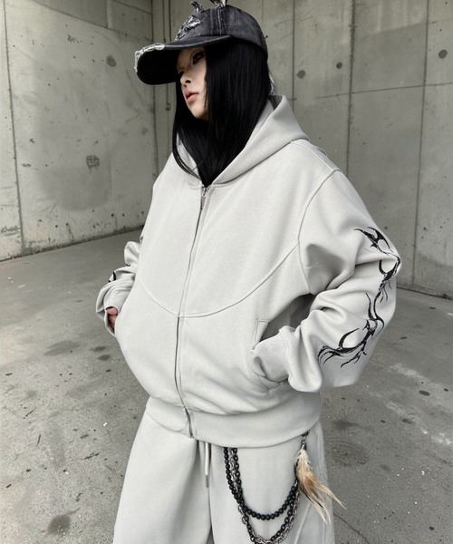 Tribal Grafic Jump Parka — графический парка-джемпер
