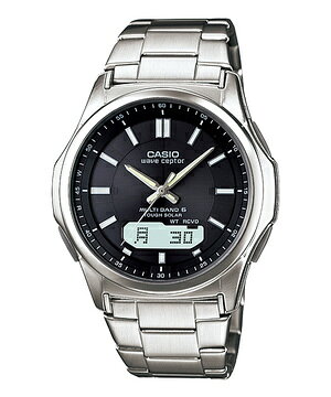 CASIO WVA-M630D-1AJF — солнечные радиочасы Wave Ceptor, мультибэнд 6, модель WVA-M630D-1AJF (подходит для путешествий)