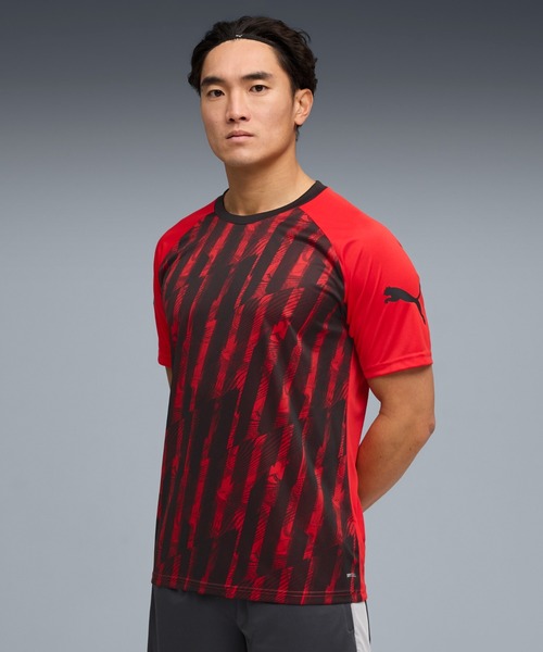 PUMA — Mens Sacker INDIVILIGA графический поло‑футболка, короткий рукав