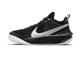 Баскетбольные кроссовки Nike Team Hustle D10 GS чёрный/серебристый [GS] детские
