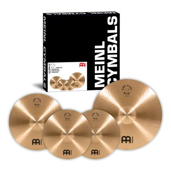 MEINL набор тарелок Pure Alloy [PA141620]