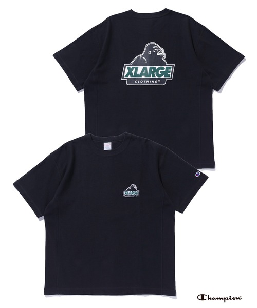 XLARGE×Champion футболка S/S