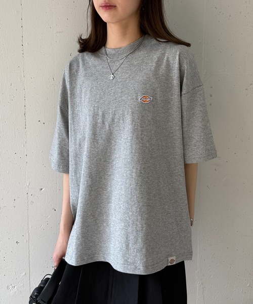 [Dickies]刺繍 ワンポイント オーバーサイズ AT футболка, артикуl 5222‑TTMDK2