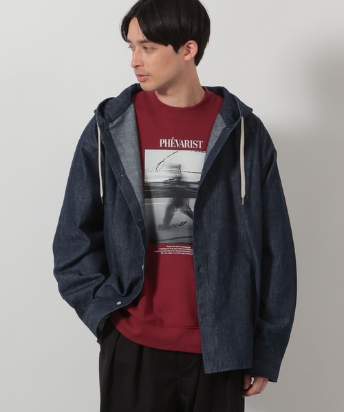Denim Ford длинный рукав футболка / 643821