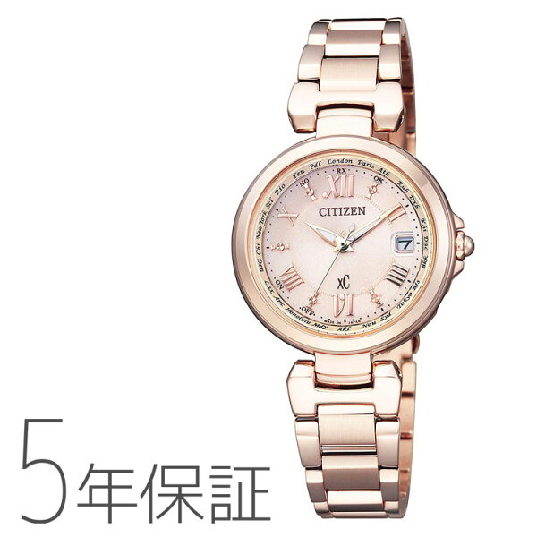 xC クロスシー Happy Flight Эко-драйв радиосинхронные часы CITIZEN EC1032-54X женские, дата, радиоуправляемые, официальный товар Японии