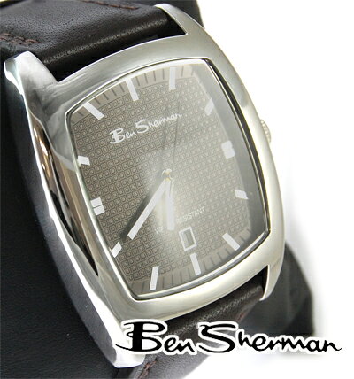 Часы Ben Sherman кожаный ремешок классического стиля для мужчин, аналоговый, модель BenSherman s877, в традиционном стиле.