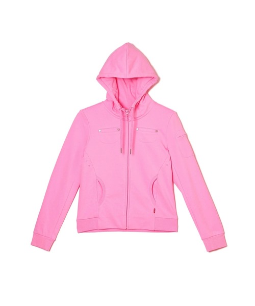 WMS SPORTY ZIP HOODIE — женская спортивная худи на молнии