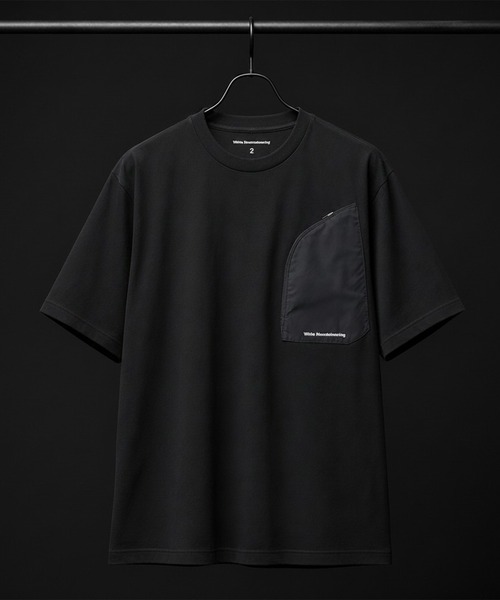 [White Mountaineering] ZIP POCKET T-SHIRT