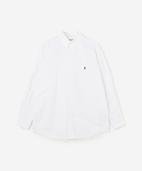 Gymphlex Oxford long sleeve button-down shirt SOLID MEN