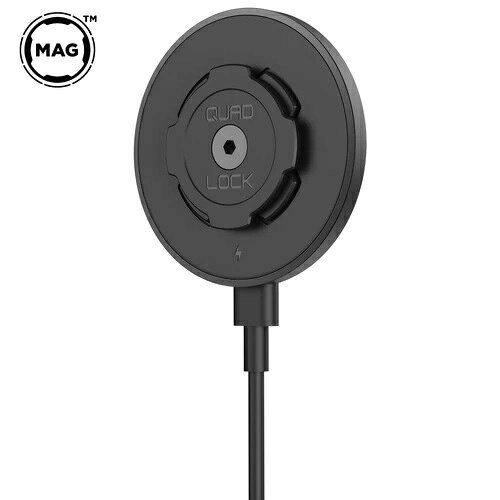 QUADLOCK беспроводная зарядная головка, совместима с MAG, для автомобилей/мотоциклов/офиса QLH-MAG-WCH-2