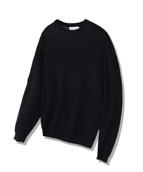 Woshable Cleaning Green Round Knit — свитер/пуловер, черный