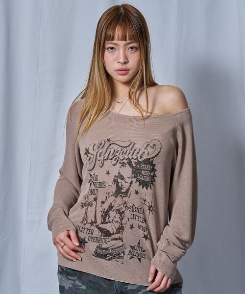 [WEB‑эксклюзив] Wan Shoulder — летний сетчатый трикотаж sqnz rocksheer knit (жен.)
