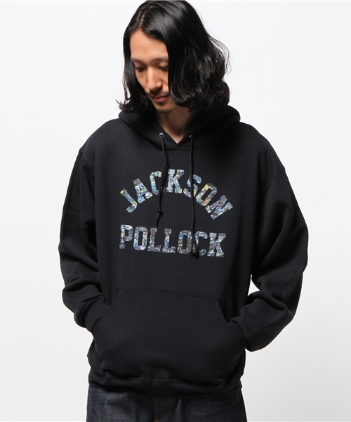 Sync. [JACKSON POLLOCK STUDIO] Pullover Hooded — худи‑пуловер с капюшоном, коллекция Jackson Pollock Studio